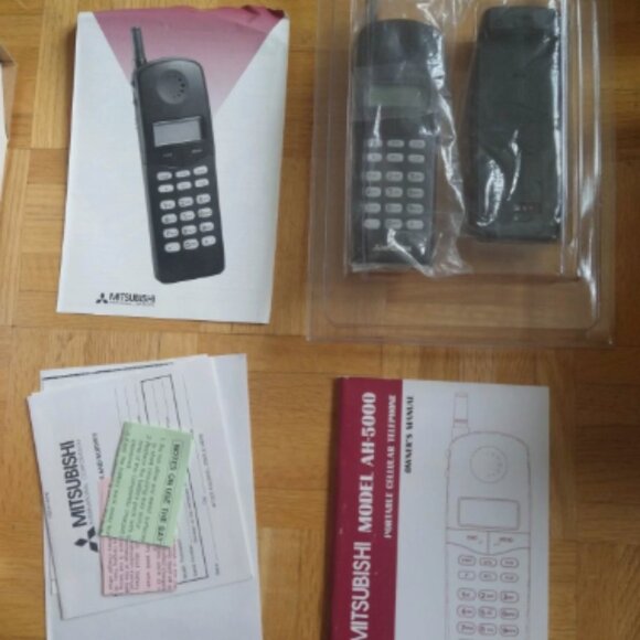 NEW OPEN BOX Mitsubishi AH-5000 Vintage Cell Mobile Phone RARE - Picture 3 of 8